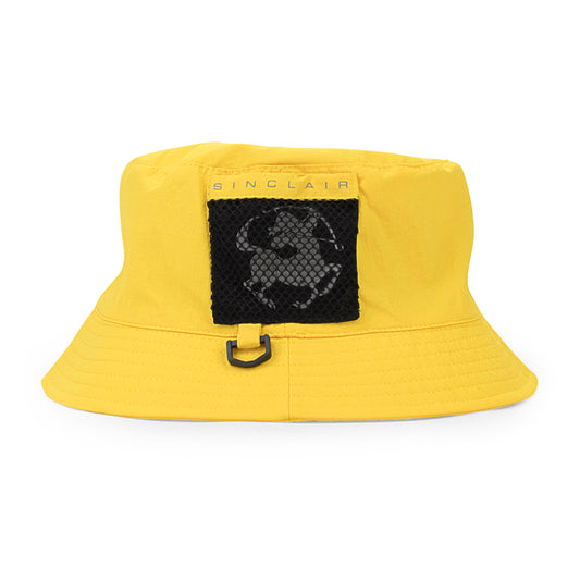 MESH POCKET YELLOW BUCKET HAT