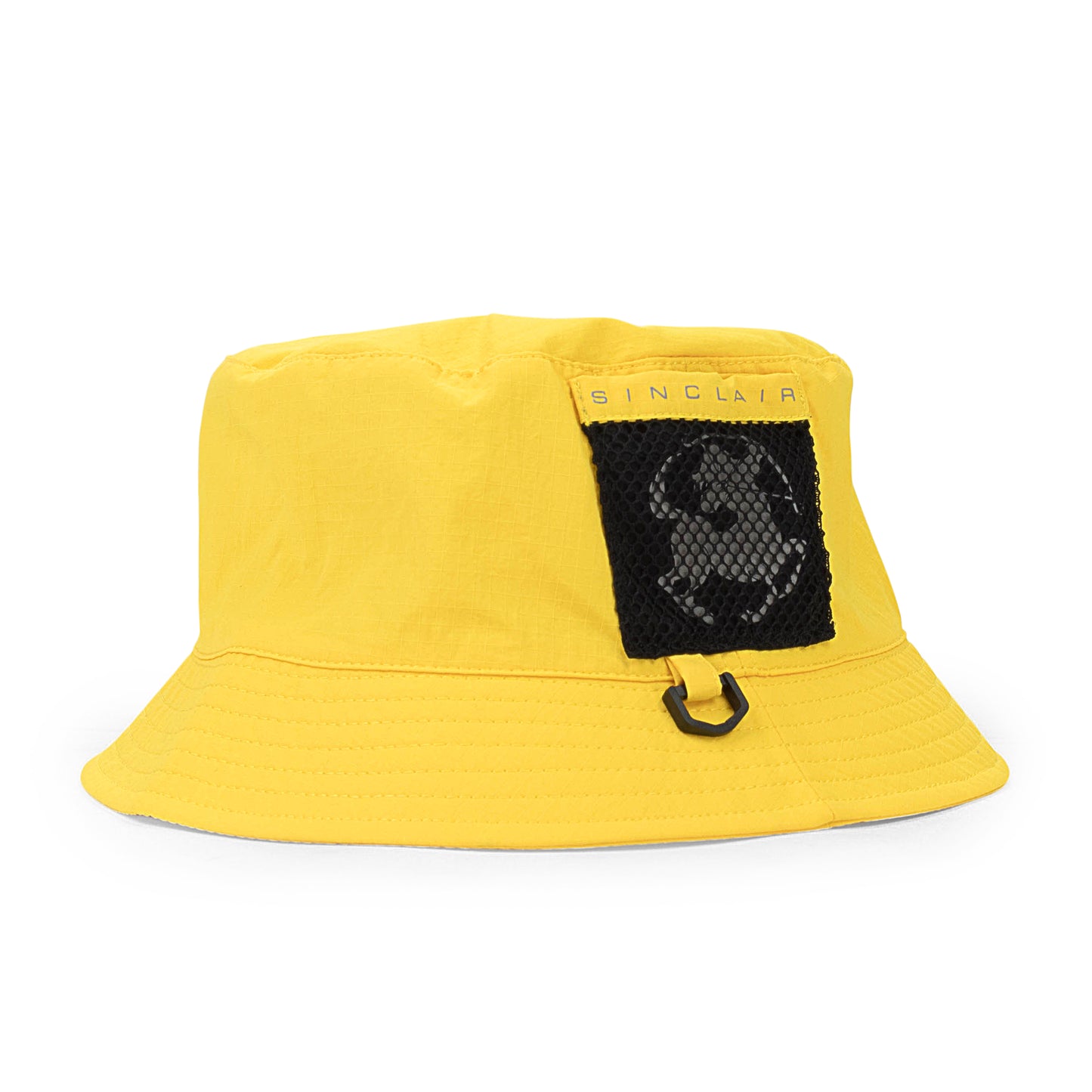 MESH POCKET YELLOW BUCKET HAT