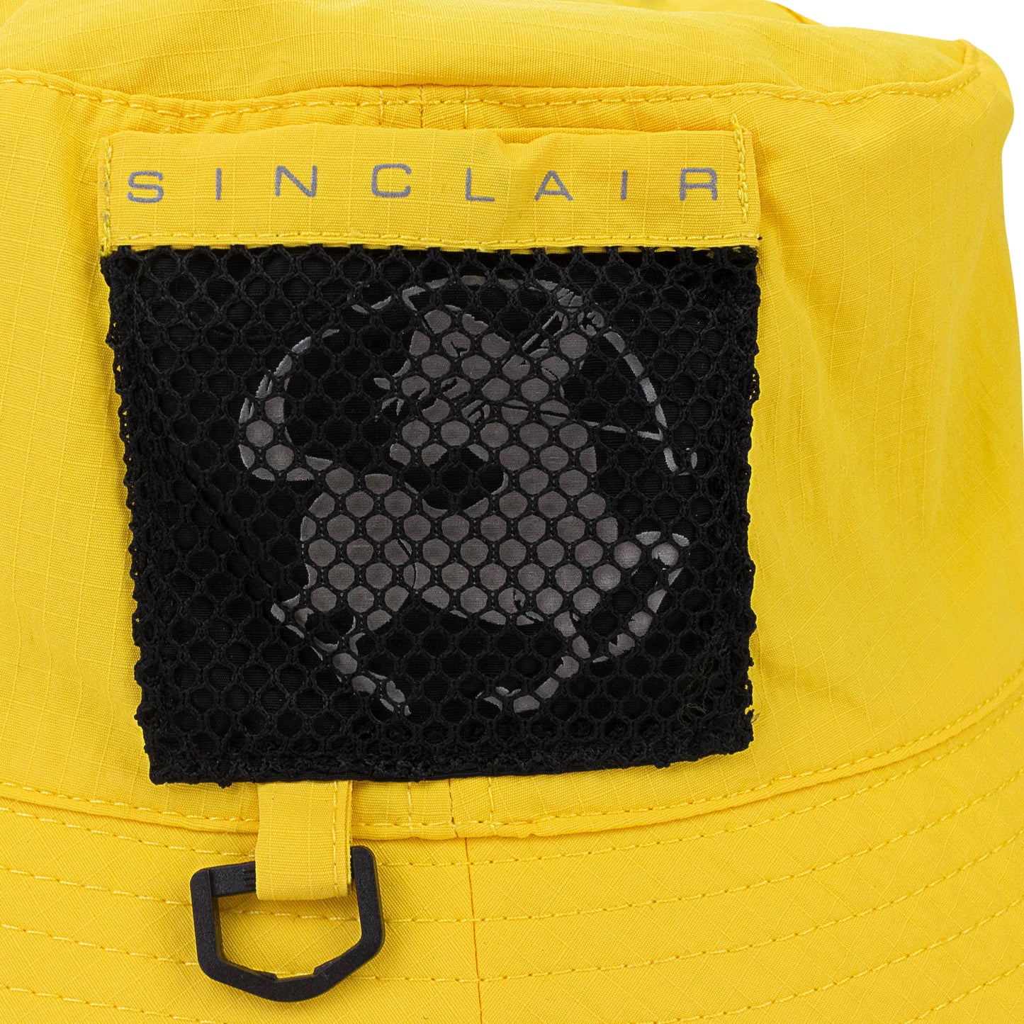 MESH POCKET YELLOW BUCKET HAT