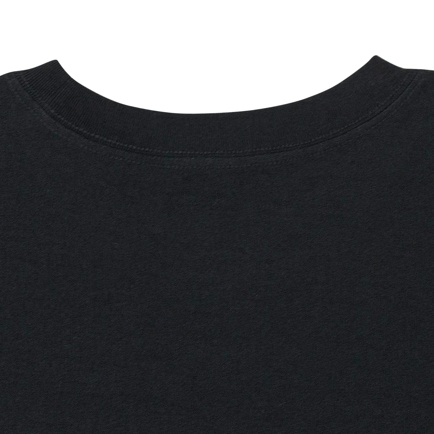 TEXTURED JERSEY SS TEE BLACK T-SHIRTS