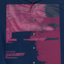 GLITCH NAVY BUTTON-DOWN SHIRT