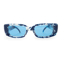 #1 CLEAR BLUE SUNGLASSES