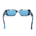 #1 CLEAR BLUE SUNGLASSES