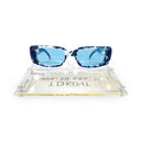 #1 CLEAR BLUE SUNGLASSES