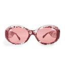 #4 CLEAR RED SUNGLASSES