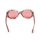 #4 CLEAR RED SUNGLASSES