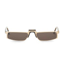 MUHREN RECTANGULAR BROWN SUNGLASSES