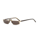 MUHREN RECTANGULAR BROWN SUNGLASSES