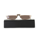 MUHREN RECTANGULAR BROWN SUNGLASSES