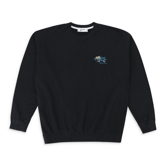 CROW CREW BLACK SWEATSHIRT