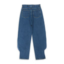 CURVE HARD DENIM BLUE STRAIGHT-FIT JEANS