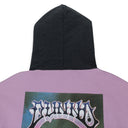 WABBUT 2TONE PURPLE BLACK HOODIE