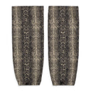 PYTHON BROWN LEG WARMER