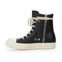 LEATHER HIGH TOP RAMONES BLACK SNEAKERS