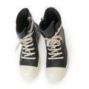 LEATHER HIGH TOP RAMONES BLACK SNEAKERS