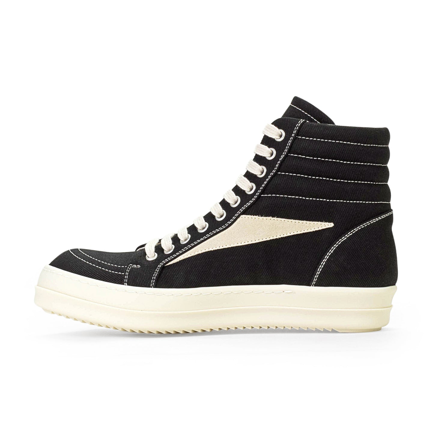 VINTAGE HIGH TOP BLACK SNEAKERS