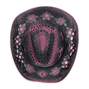 SPRAY RODEO BLACK PINK HAT