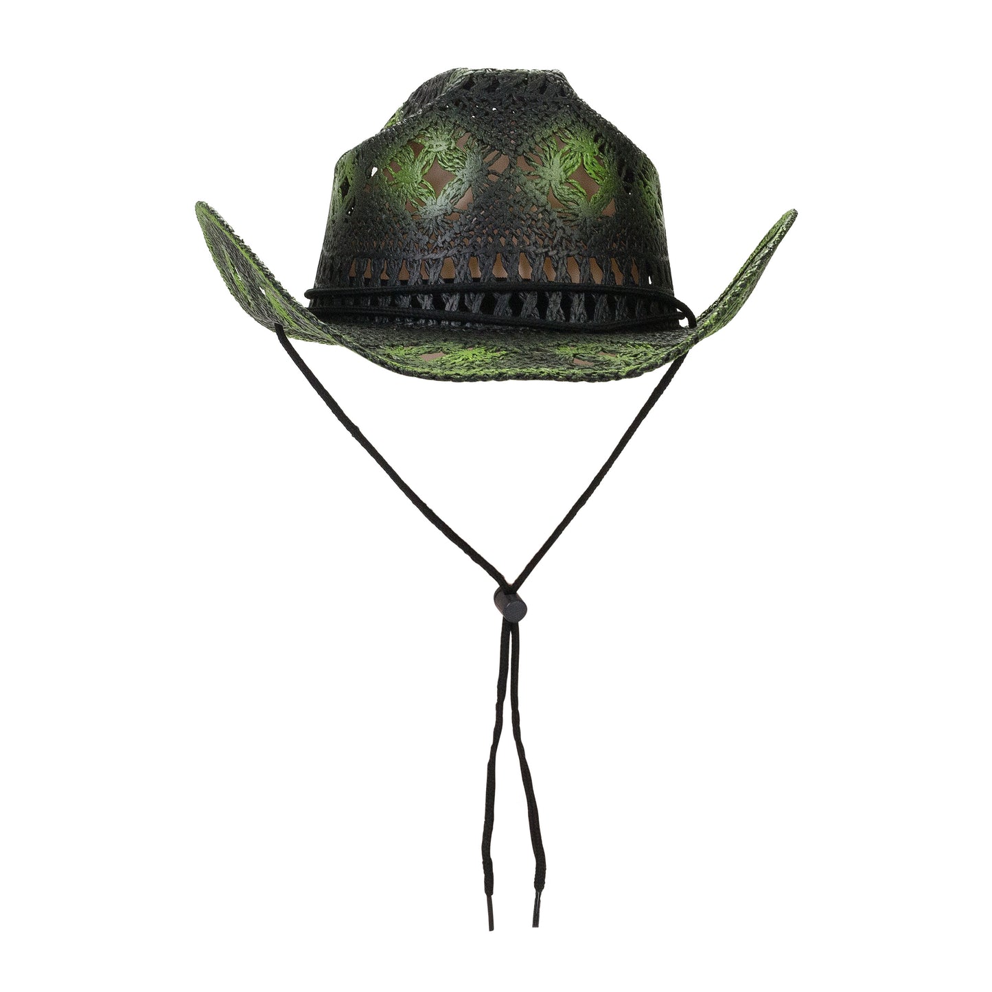 SPRAY RODEO BLACK GREEN HAT