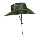 SPRAY RODEO BLACK GREEN HAT