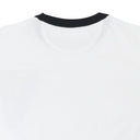 White COTTON T-SHIRT WITH V-3D PATCH