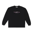 YOU LOVE ME LONG SLEEVE BLACK T-SHIRT