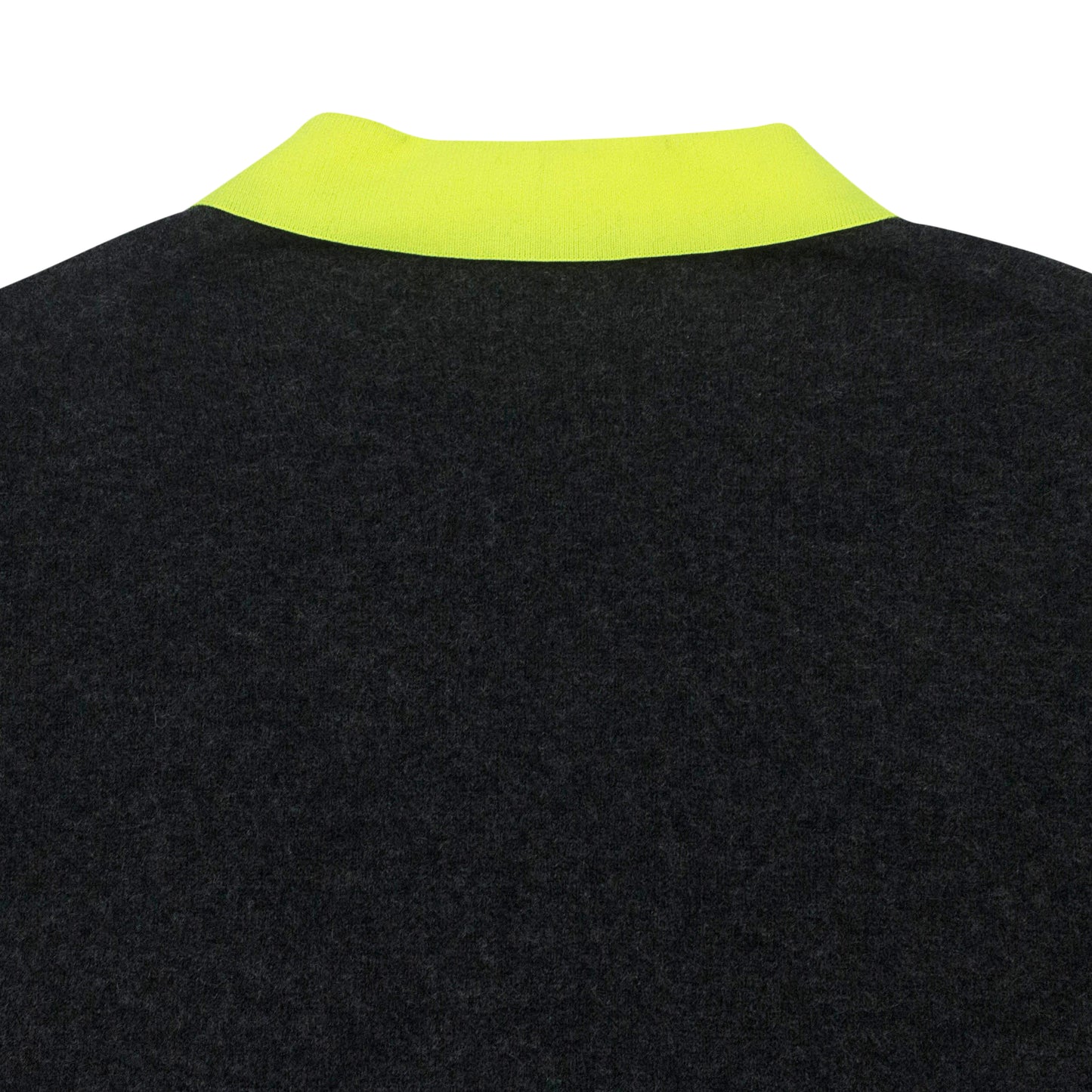 WALLSTREET CASHMERE NEON GREEN POLO SHIRT