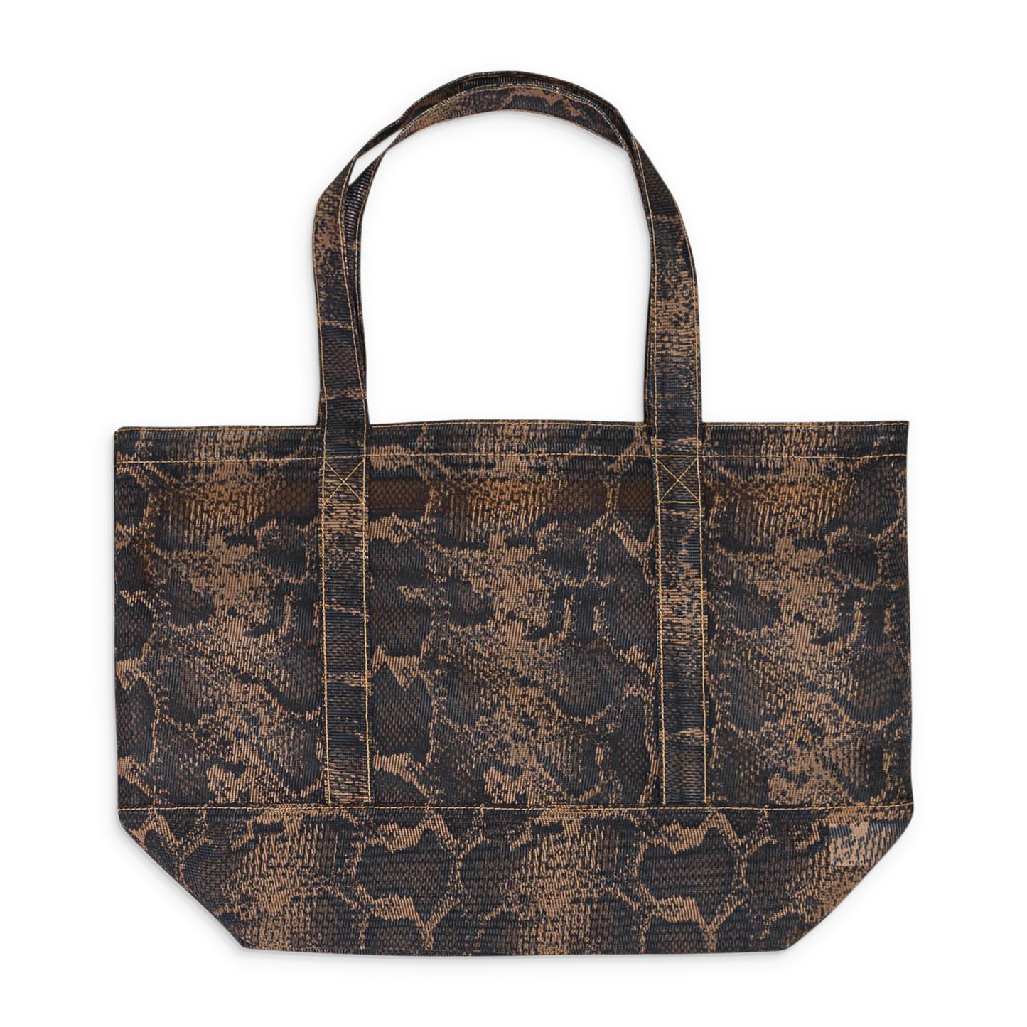 MEDIUM ANIMAL PRINT MESH MULTICOLOR TOTE BAG