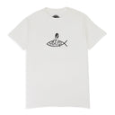 JESUS FISH SS WHITE T-SHIRT