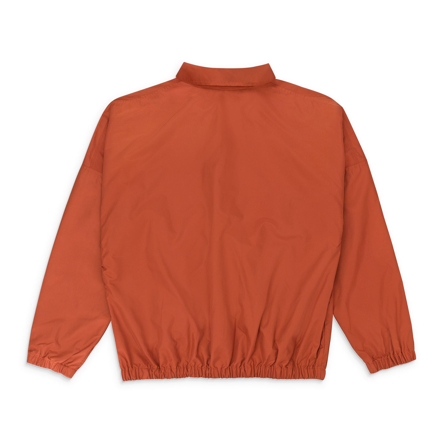 FW19 LOGO NYLON PULLOVER RUST TRACK JACKET