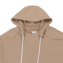 LOOP WHEEL HOOD PARKER BEIGE HOODIE