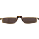 MUHREN RECTANGULAR BROWN SUNGLASSES