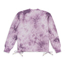 TIE DYE KNIT P/O PURPLE SWEATSHIRT