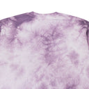 TIE DYE KNIT P/O PURPLE SWEATSHIRT