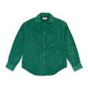 LUCKY STAR CORDUROY GREEN BUTTON-DOWN SHIRT