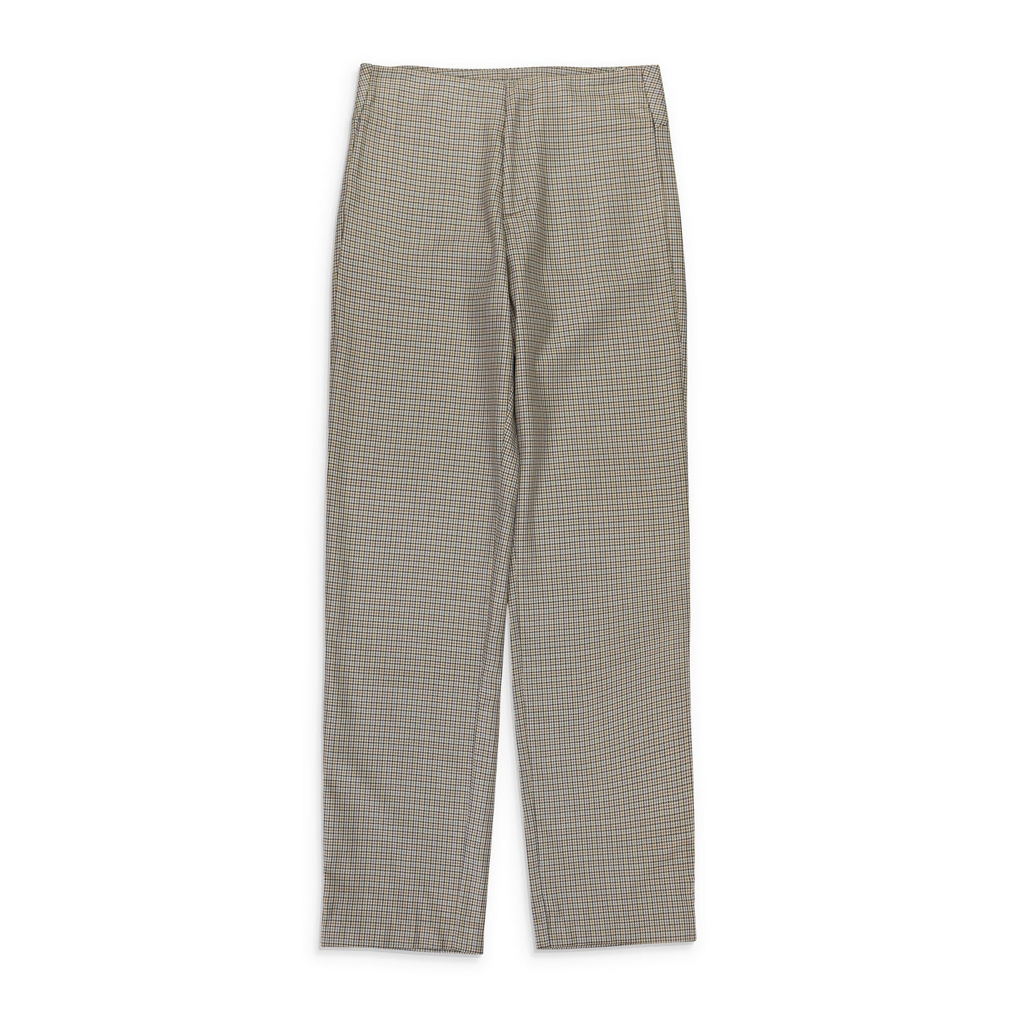 DEADSTOCK PLAID TAN CASUAL PANTS