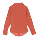 SILK ORANGE BLOUSE