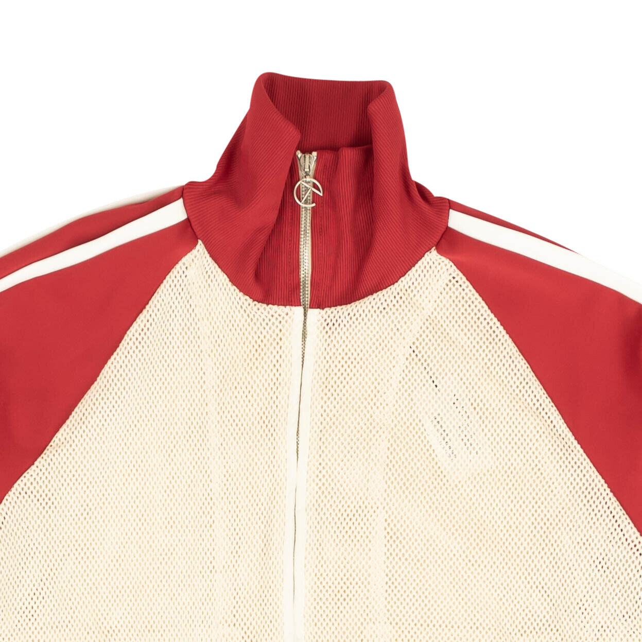 MESH RED WHITE TRACK JACKET