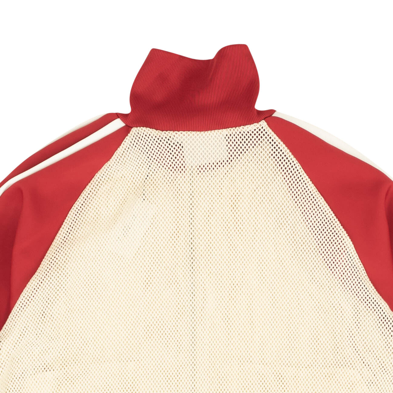 MESH RED WHITE TRACK JACKET