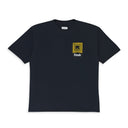 CHEVRON LOGO REPEAT TEE VINTAGE BLACK T-SHIRT