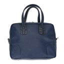 BARRETT SAFFIANO LEATHER BLUE BRIEFCASE