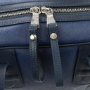 BARRETT SAFFIANO LEATHER BLUE BRIEFCASE