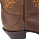 DORADO M RODEO BROWN ANKLE BOOTS