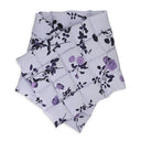 PARMA OVERSIZED QUILTED PURPLE SCARVES & WRAPS