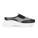 MIMI CLOG BLACK WHITE SNEAKERS