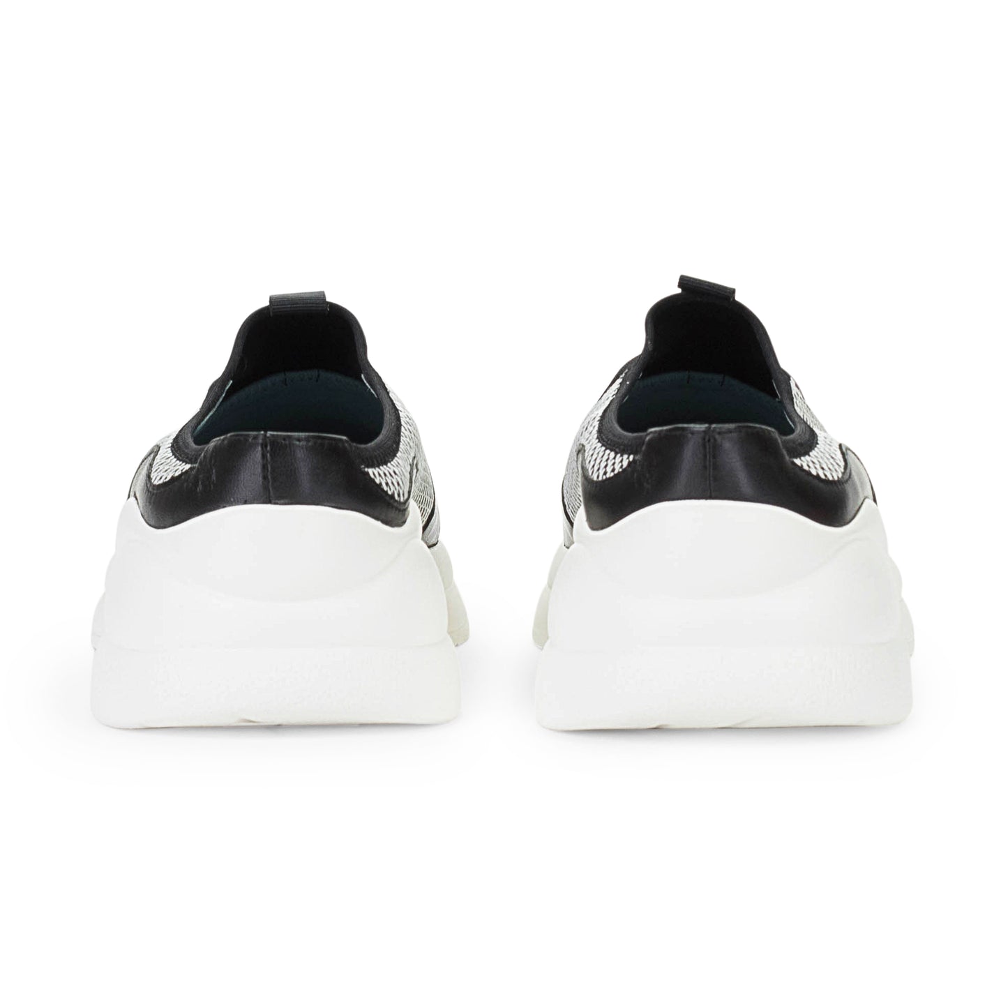 MIMI CLOG BLACK WHITE SNEAKERS