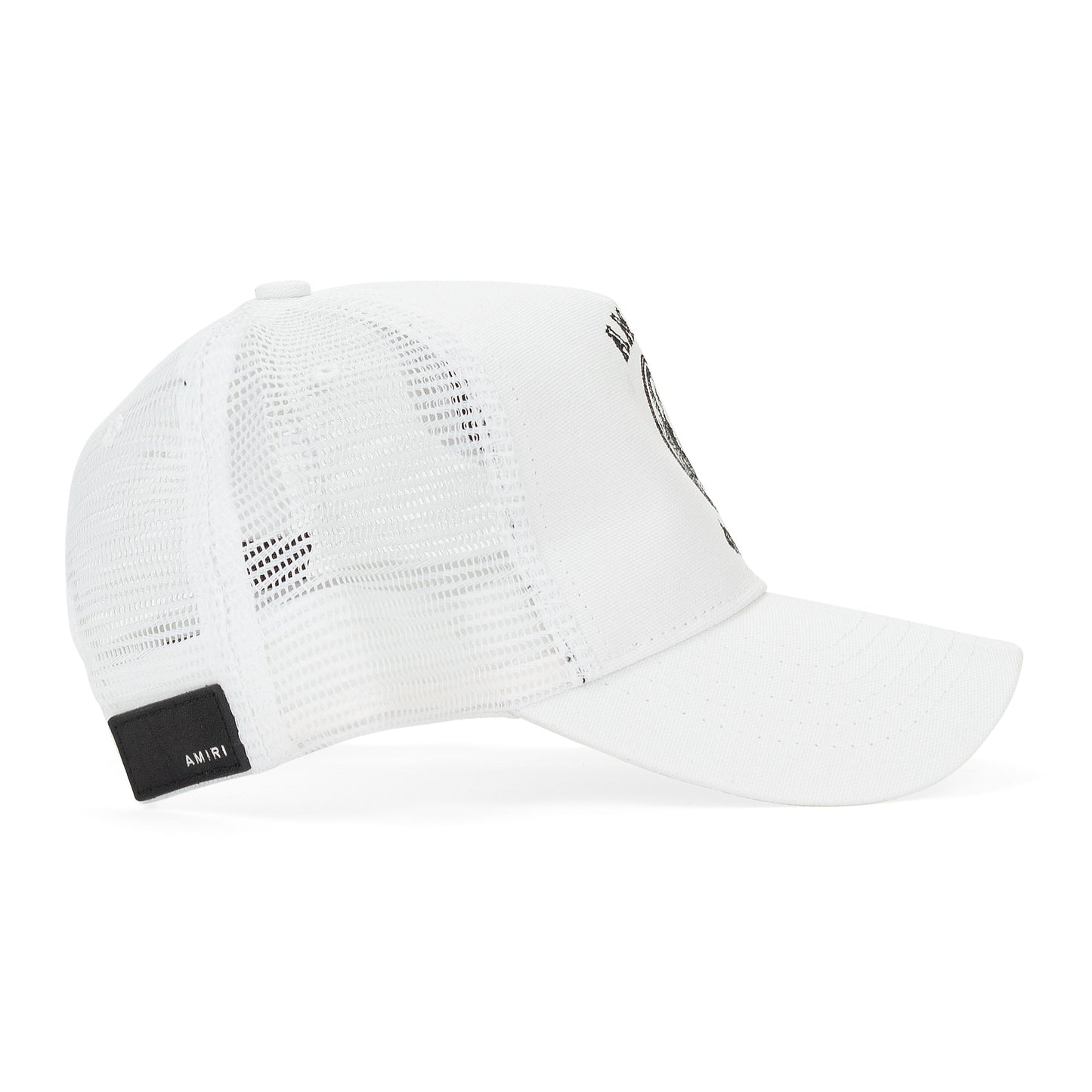 ZIG ZAG WHITE BLACK TRUCKER HAT