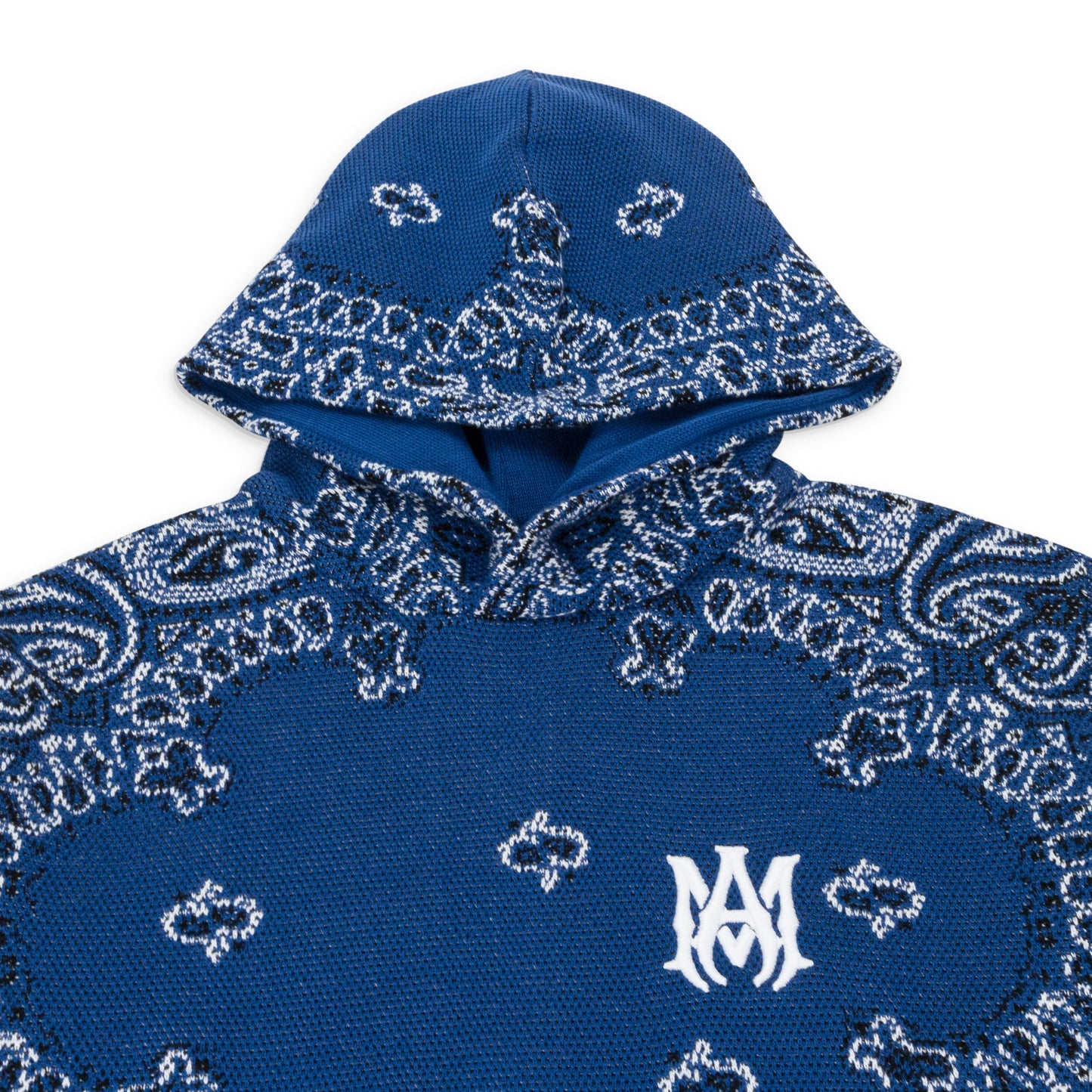 BANDANA B-BALL BLUE BLACK HOODIE