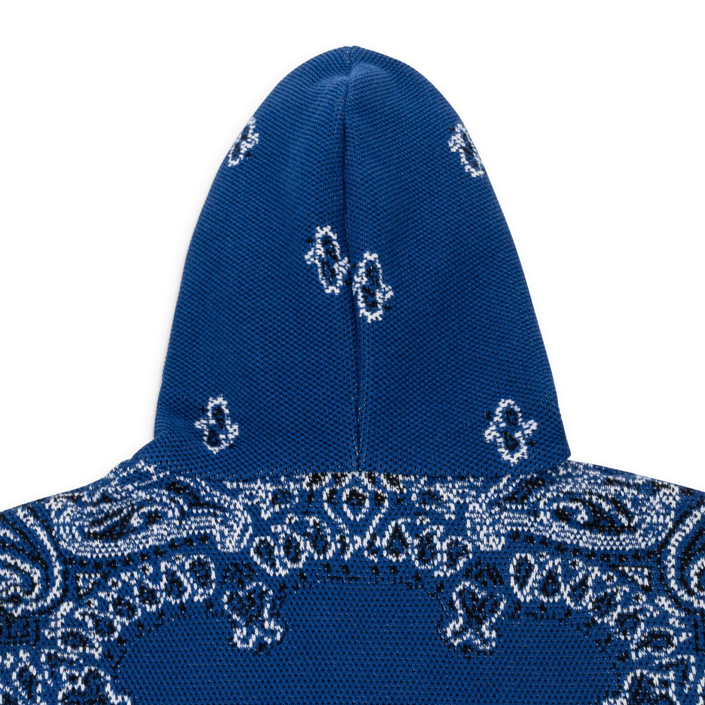 BANDANA B-BALL BLUE BLACK HOODIE