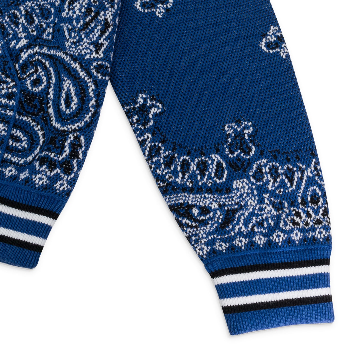 BANDANA B-BALL BLUE BLACK HOODIE