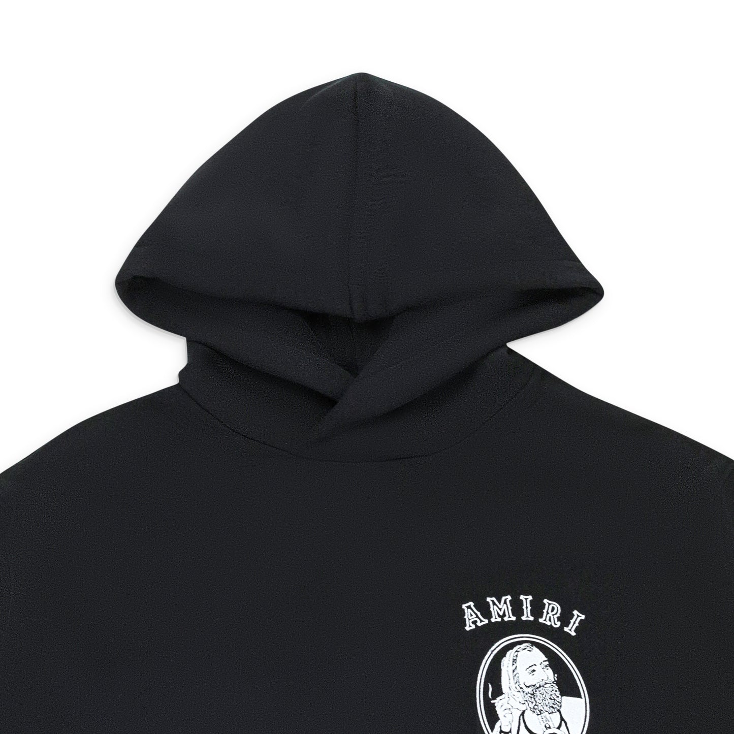 X ZIG ZAG BLACK HOODIE